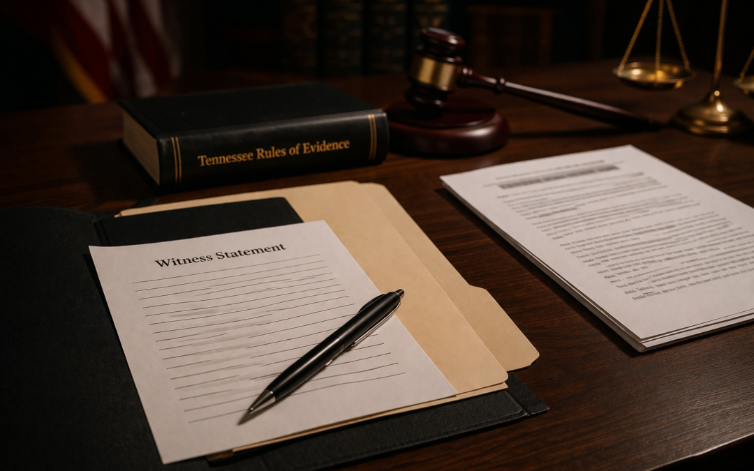 How Witness Statements Are Used in Tennessee Criminal Trials