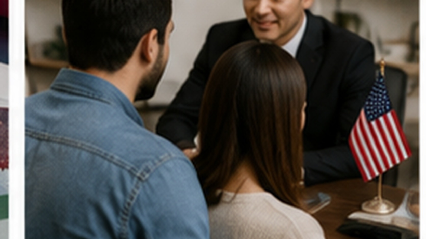 K-1 visa lawyer Nashville service image with fiancé visa documents