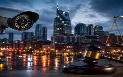 How Surveillance Cameras Can Affect Criminal Cases in Downtown Nashville