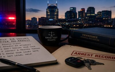 What Should You Do in the First 24 Hours After an Arrest in Nashville?