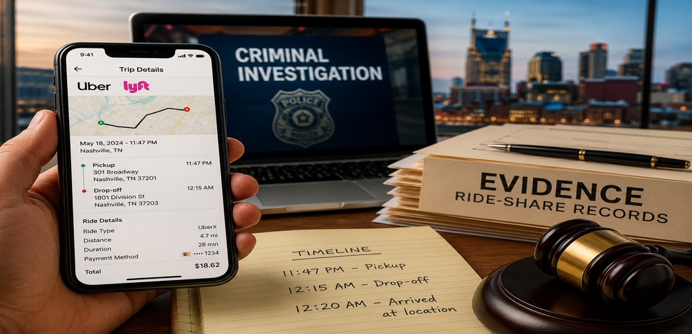 nashville uber lyft records criminal investigation