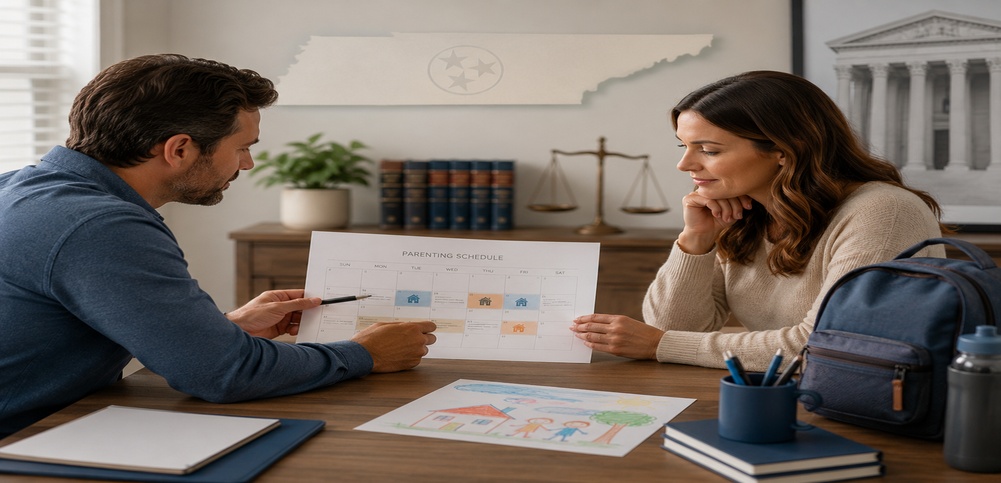 Tennessee child custody law 2026 parenting schedule changes